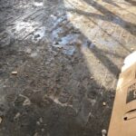 Asbestbodensanierung Asbest Kleber entfernen